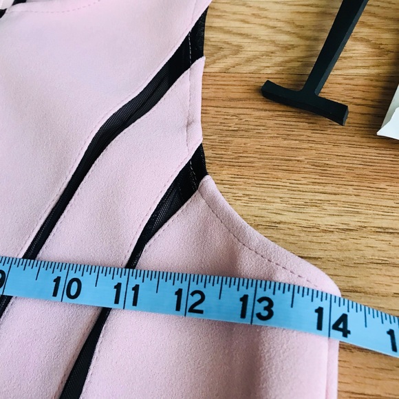 NWOT Baby pink A-line dainty but sexy dress - Picture 4 of 7